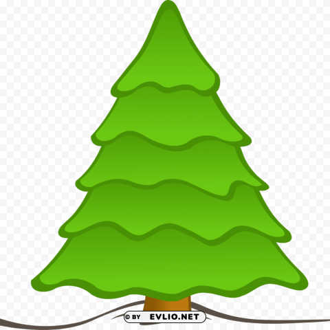Plain Christmas Tree Free Download PNG Images With Alpha Channel