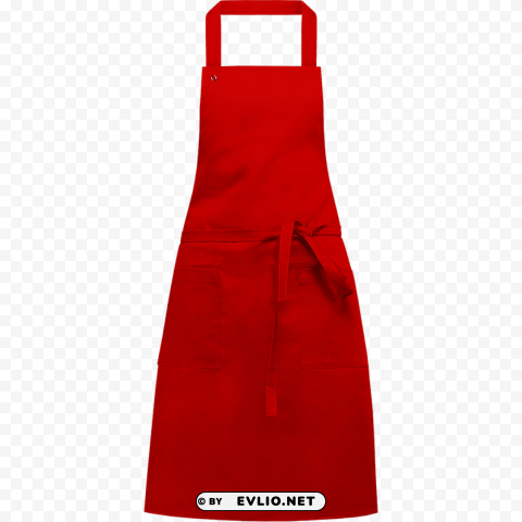 plain red apron Clear PNG graphics png - Free PNG Images ID 90f54610