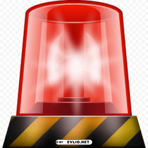 police siren ClearCut Background PNG Isolated Subject clipart png photo - 6d1172ff