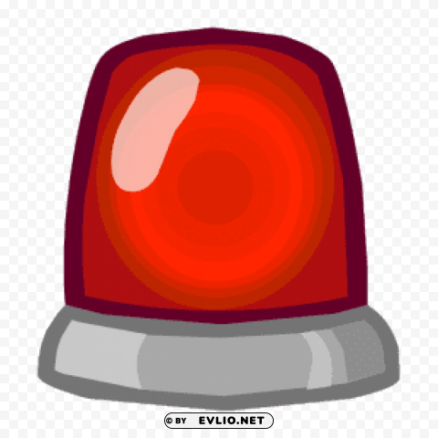 police siren Transparent Cutout PNG Isolated Element