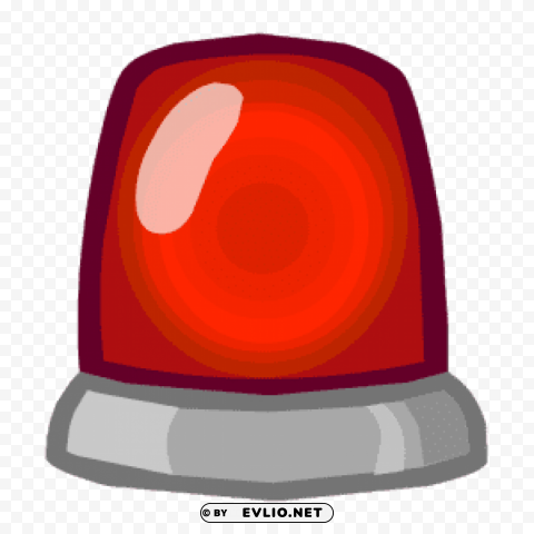 police siren Transparent Cutout PNG Isolated Element clipart png photo - d7f67a1d