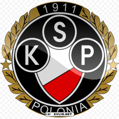 polonia warszawa logo PNG with clear background set