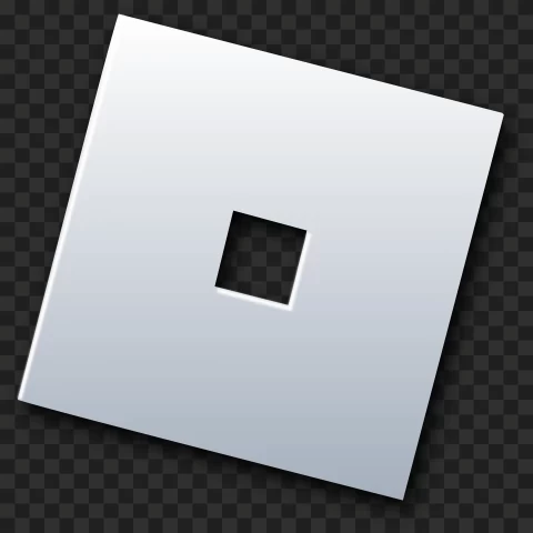 Professional Roblox White Symbol Sign Design icon PNG transparent photos library