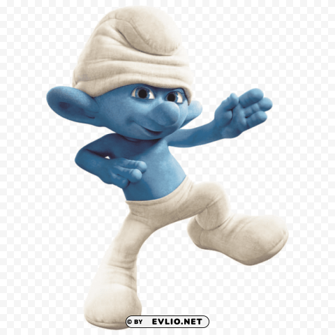 puffo smurf HighQuality PNG Isolated on Transparent Background