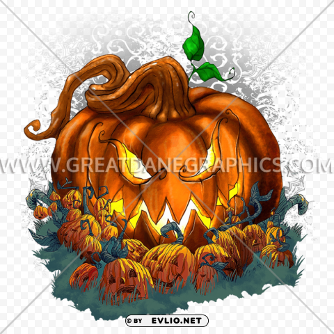 pumpkin patch halloween sweater Isolated Graphic on HighQuality PNG