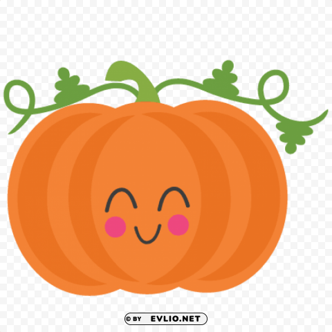 pumpkincute Isolated Design Element in HighQuality Transparent PNG