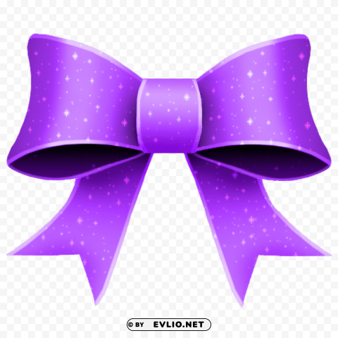 Purple Ribbon PNG For Web Design