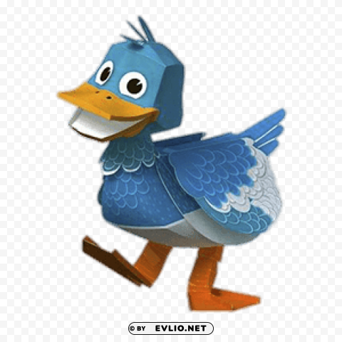 quack walking PNG images for editing