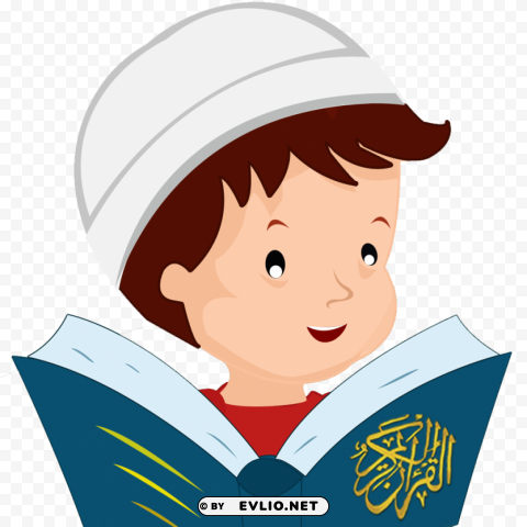 Quran Boy Transparent Background Isolated PNG Design png images background -  image ID is c7926f44