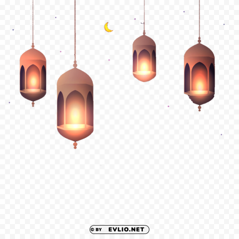 Ramadan Lights PNG With Transparent Background Free