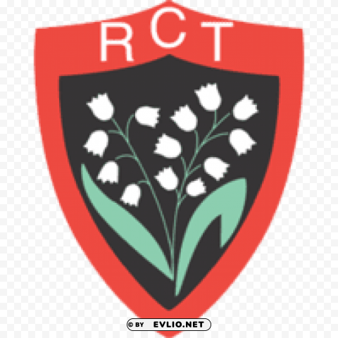 rc toulonnais rugby logo Isolated Illustration in Transparent PNG