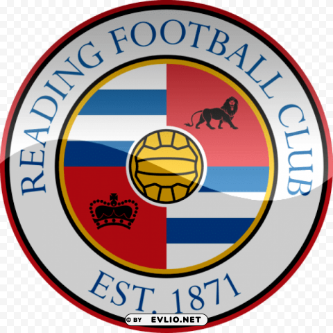 Reading Fc Football Logo PNG Graphics With Clear Alpha Channel Selection