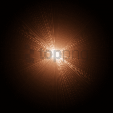 real sun lens flare Isolated Icon with Clear Background PNG