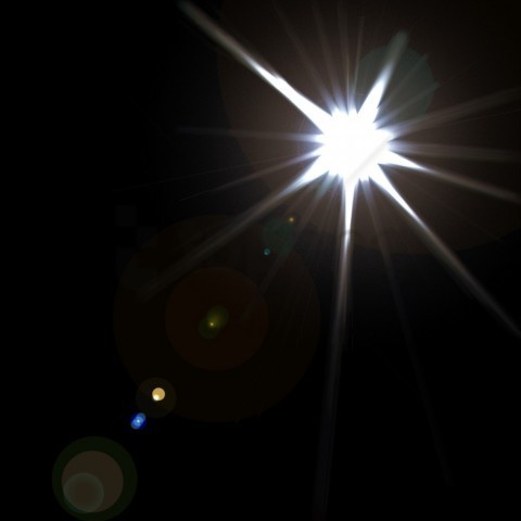 real sun lens flare Isolated Object on HighQuality Transparent PNG