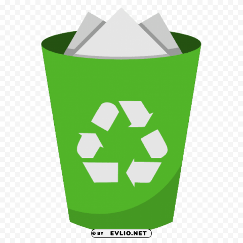 recycle bin PNG Object Isolated with Transparency clipart png photo - e3a9094d