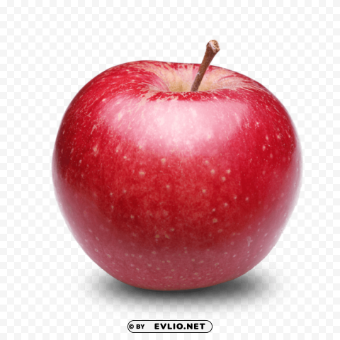 red apple Isolated Element with Transparent PNG Background