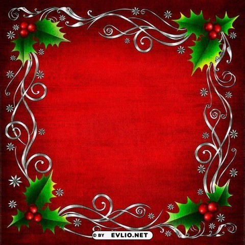 red christmas Isolated Graphic in Transparent PNG Format