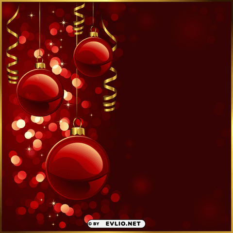 red christmas PNG for mobile apps