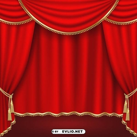 red curtains Free PNG images with transparent backgrounds