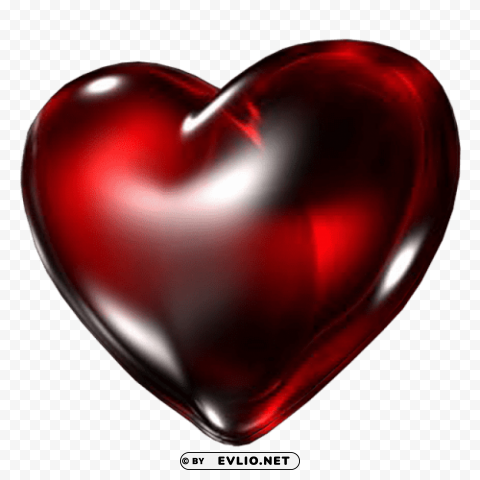 Transparent Background PNG of red heart PNG with no cost - Image ID ef7b9ad1