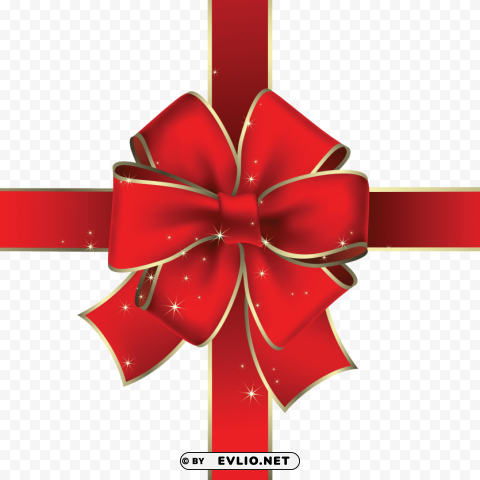 red ribbon PNG free download