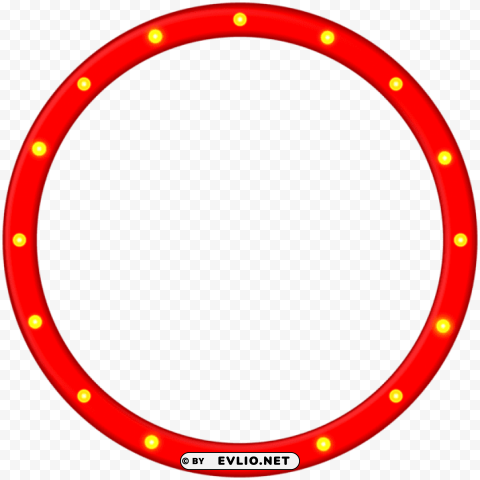 red round border frame PNG images with high transparency