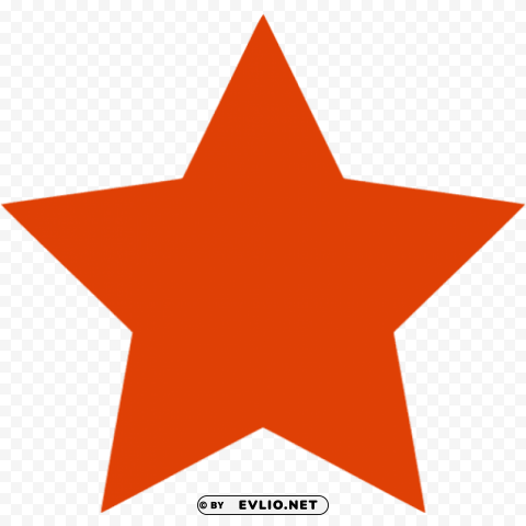 red star Isolated Item with HighResolution Transparent PNG