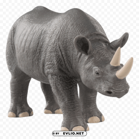 rhino toy PNG files with transparent backdrop complete bundle png images background - Image ID e6683256