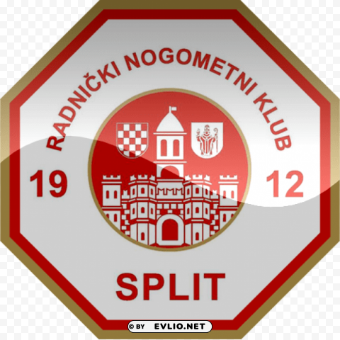rnk split football logo Transparent Background PNG Isolated Design
