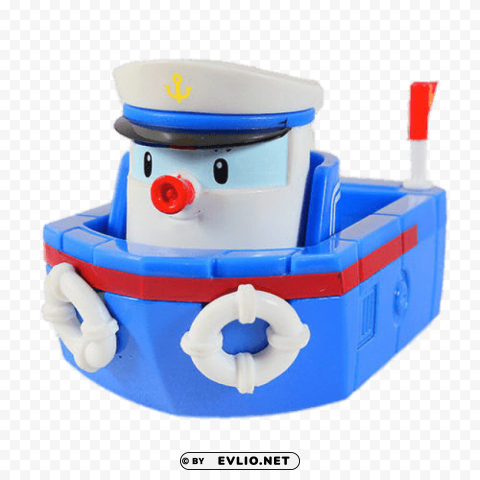 robocar poli character marine the ferry boat PNG transparent photos massive collection
