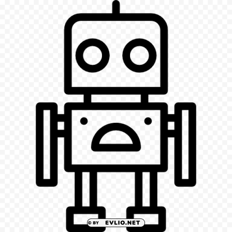 Robot Transparent PNG Isolated Element With Clarity