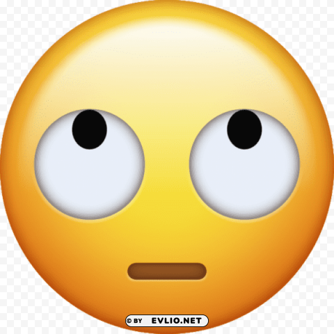 rolling eyes emoji Clear PNG images free download