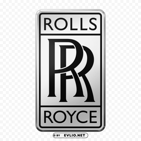 rolls royce car logo PNG with Clear Isolation on Transparent Background