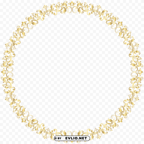 round border frame PNG Image Isolated with Transparent Detail