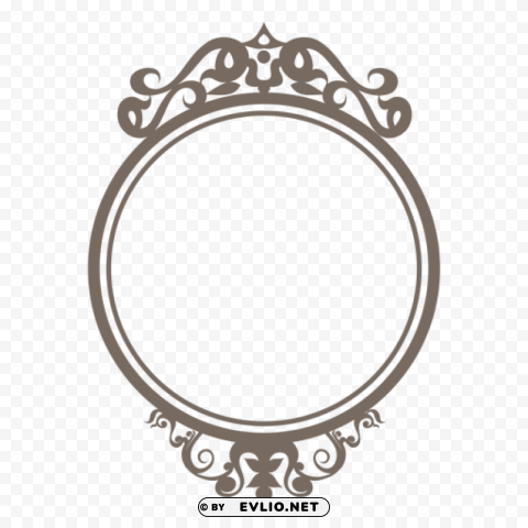 Round Frame PNG Images With Alpha Transparency Free