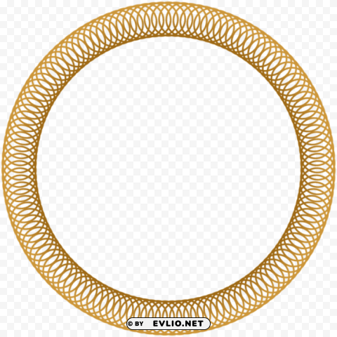 round frame deco PNG Graphic Isolated with Clear Background