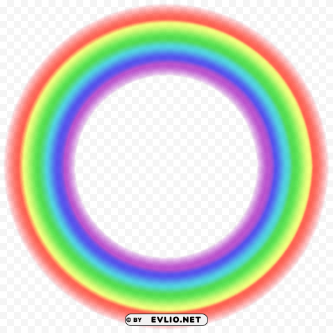 PNG image of round rainbow PNG clear images with a clear background - Image ID 85a8d2d5