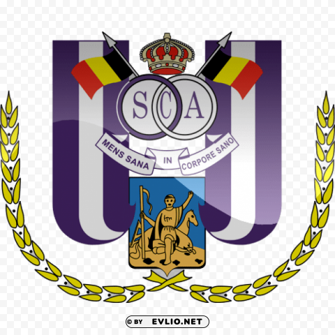 Rsc Anderlecht Logo PNG With No Background Free Download