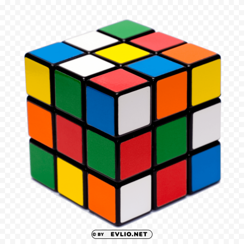 Rubiks Cube PNG Graphic Isolated On Transparent Background