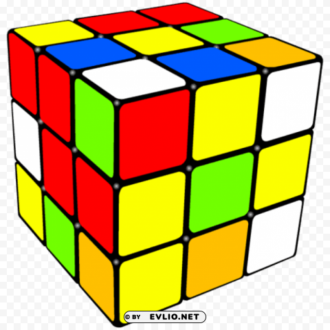 rubik's cube PNG Graphic with Isolated Transparency