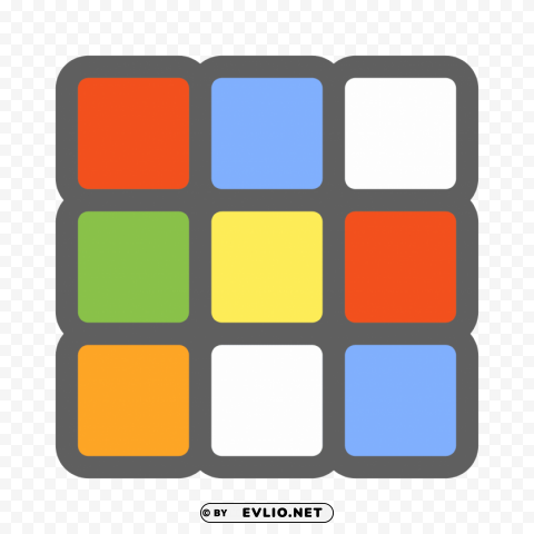 rubik's cube PNG graphics with clear alpha channel broad selection