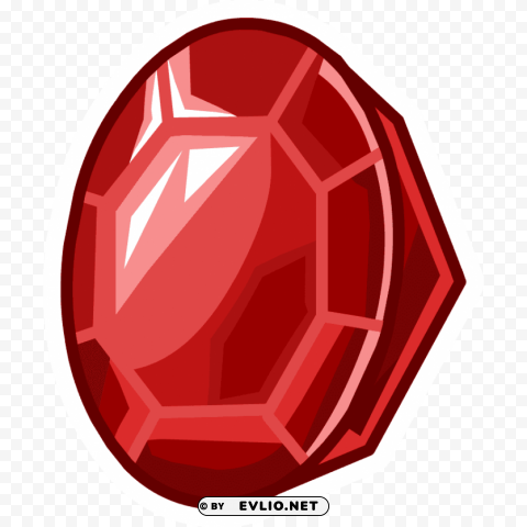 ruby stone gem PNG Isolated Illustration with Clarity