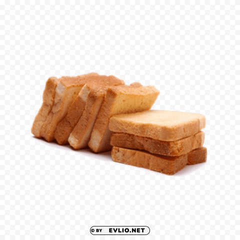 rusk PNG Graphic Isolated with Clarity