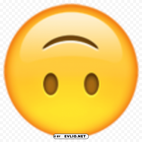 sad emoji Isolated Element on HighQuality PNG