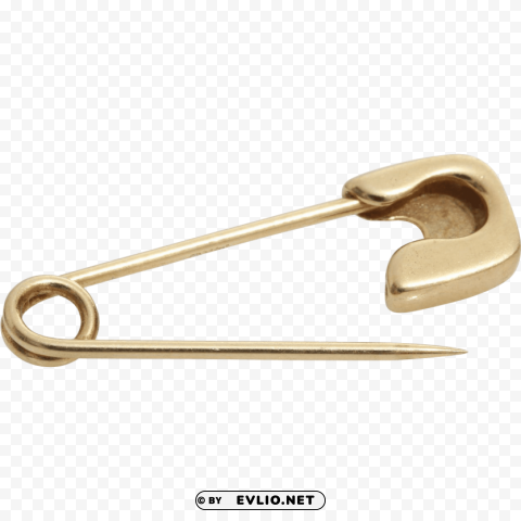 safety pin's PNG Image Isolated on Clear Backdrop