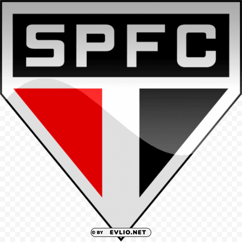 sao paulo football logo PNG Graphic Isolated on Clear Backdrop
