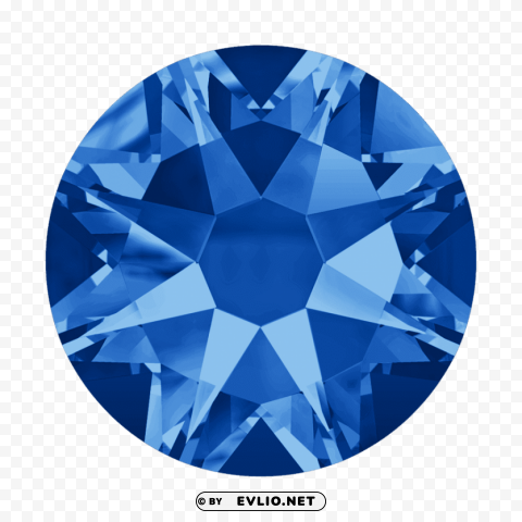 sapphire gem Isolated Character in Clear Transparent PNG