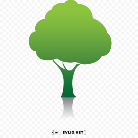 PNG image of save tree transparent High Resolution PNG Isolated Illustration with a clear background - Image ID e140b9a6