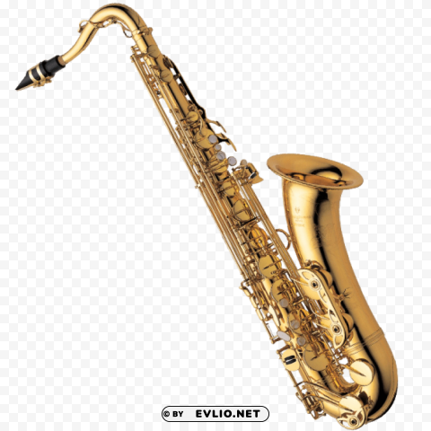 saxophone Isolated Character on Transparent PNG