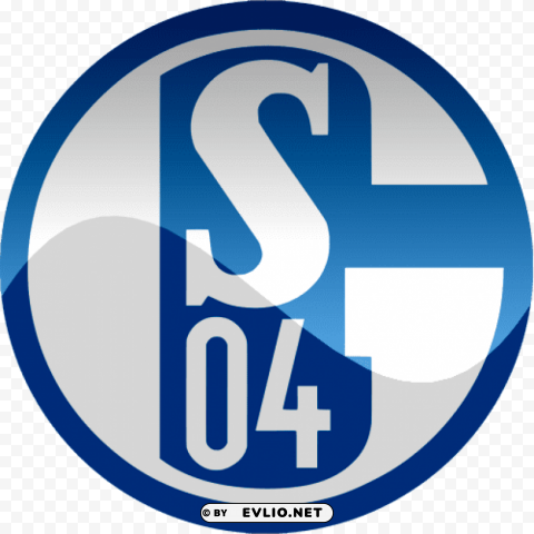 schalke 04 logo PNG with cutout background